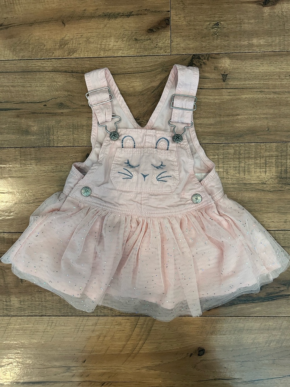 Oshkosh Pink Tulle Overall Dress